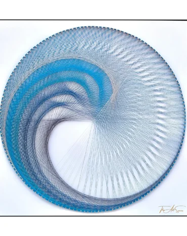 Nautical Blue Art Mandala