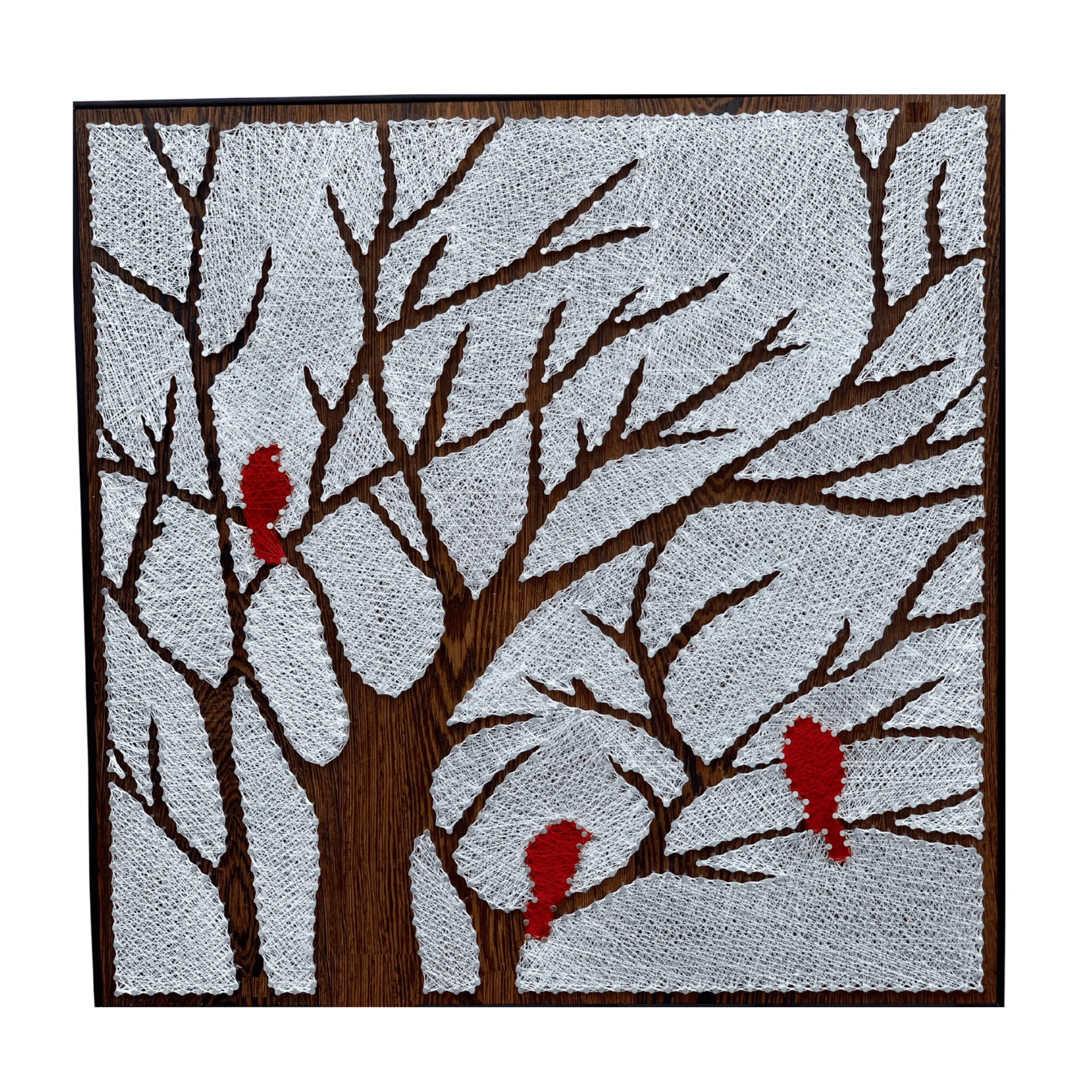 Winter Tree String Art