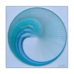 Ombré Spiral Art Mandala